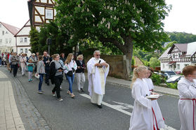 Bittprozession an Christi Himmelfahrt (Foto: Karl-Franz Thiede)